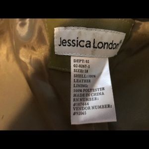 Jessica London Leather Jacket